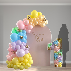 Pastel Balloon Wall Set