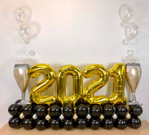 Cheers to 2021 Balloon Bouquet