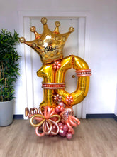 Load image into Gallery viewer, &quot;Royal Birthday&quot; Balloon Bouquet