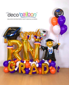 "Congrats Grad" Balloon Bouquet