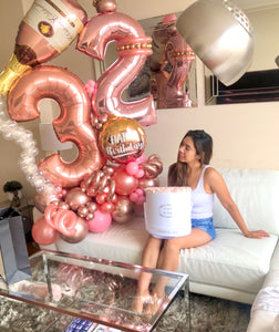 "Darling Birthday" Balloon Bouquet