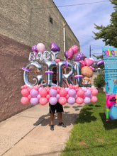 Load image into Gallery viewer, &#39;Sweet Baby Girl&quot; Balloon Bouquet