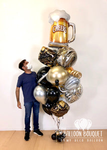 "Golden Ale" Balloon Bouquet