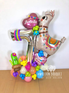 "Llama Party" Birthday Bouquet