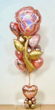 Load image into Gallery viewer, &quot;Rose Gold Hearts&quot; Bouquet